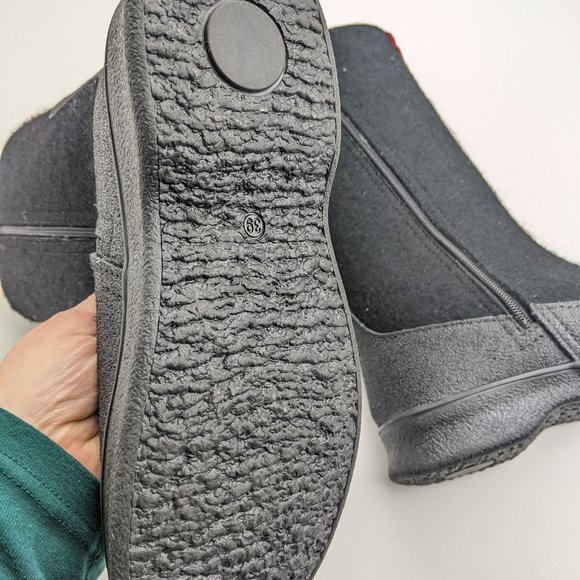 Sheep Wool Felt Galoshes Boots Size Valenki EU 39 - Picture 5 of 13